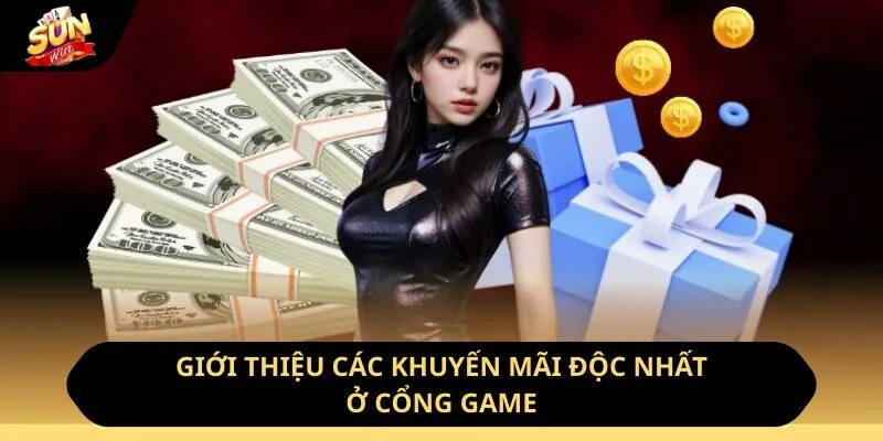 Giới thiệu các khuyến mãi độc nhất ở cổng game