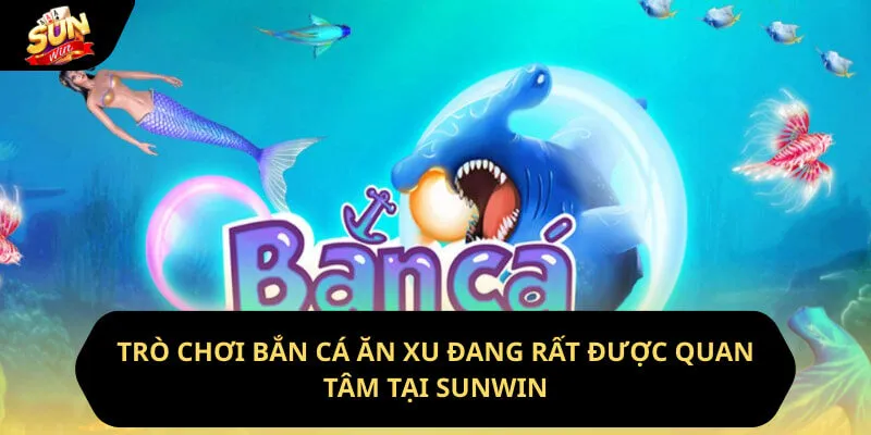 Trò chơi bắn cá ăn xu đang rất được quan tâm tại sunwin