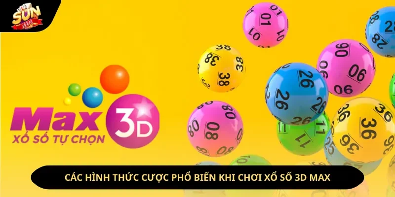 Các hình thức chơi lô đề 3D Max được nền tảng cung cấp